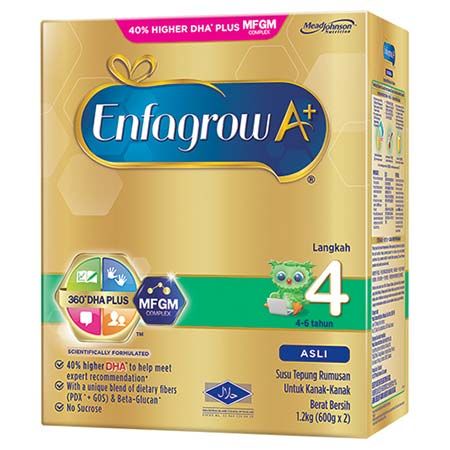 ENFAGROW A+S4 360 DHA COMPLEX, 1.2KG, ORIGINAL